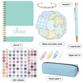 NNEDSZ Kids Creative Journal Gift Set(Green) - Notebook, Pen, Stickers, and Accessories