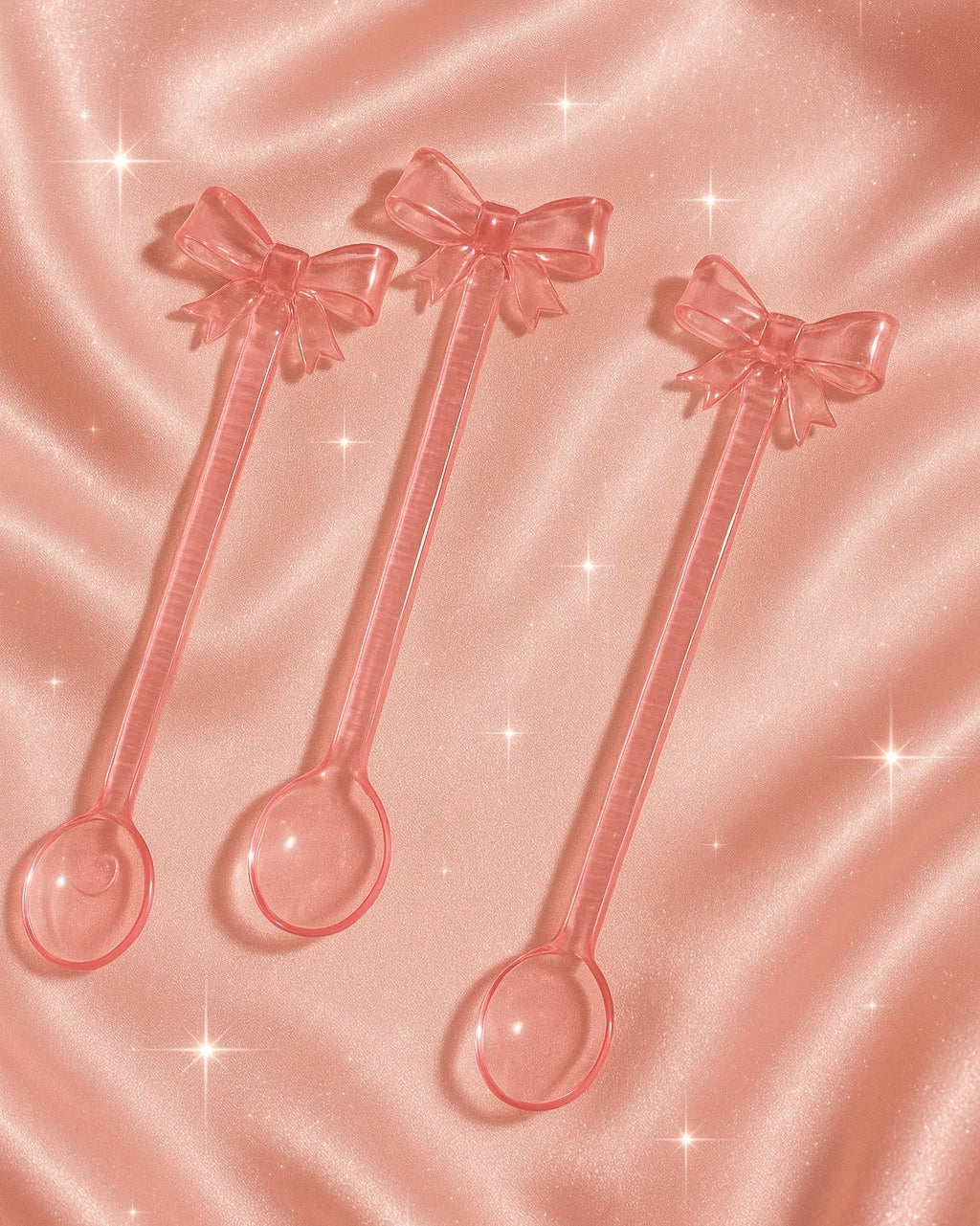 Pink Bow Glassware Collection