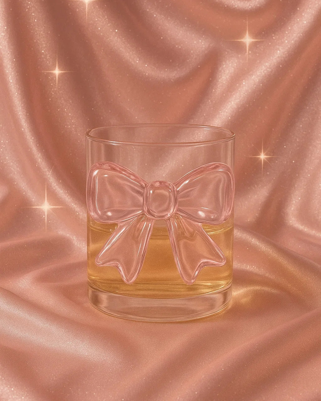 Pink Bow Glassware Collection
